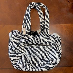Peloton Oliver Thomas Kitchen Sink Tote- Zebra